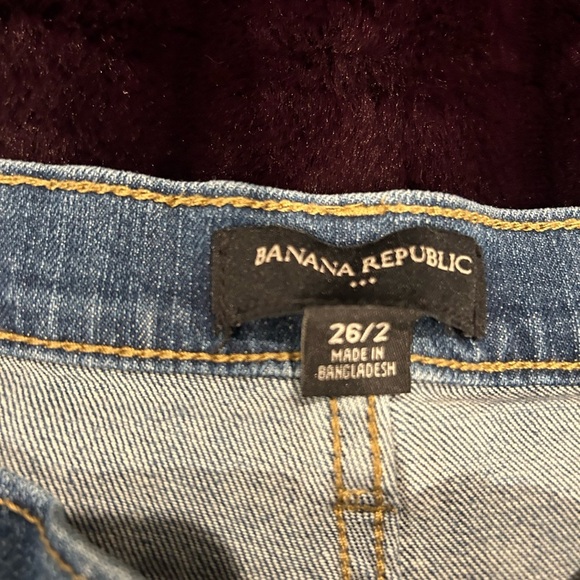 Banana Republic Size 2/26 Jean Shorts - Picture 3 of 6